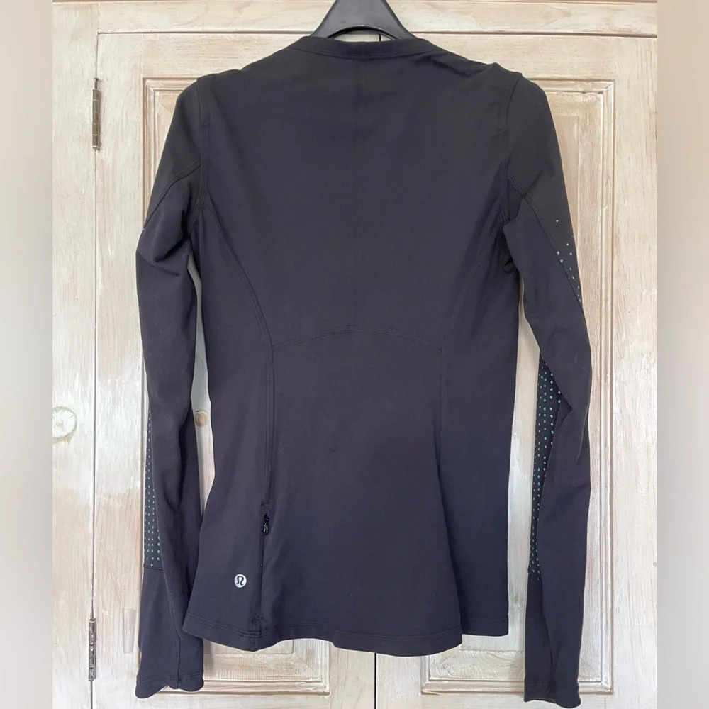 Lululemon Kanto Catch Me Long Sleeve Reflective Sz 6 - Picture 3 of 10